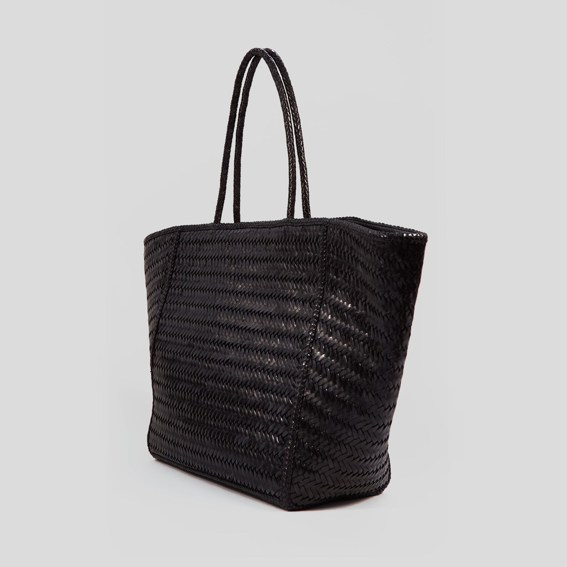 JANVIER CUIR GRAND BLACK