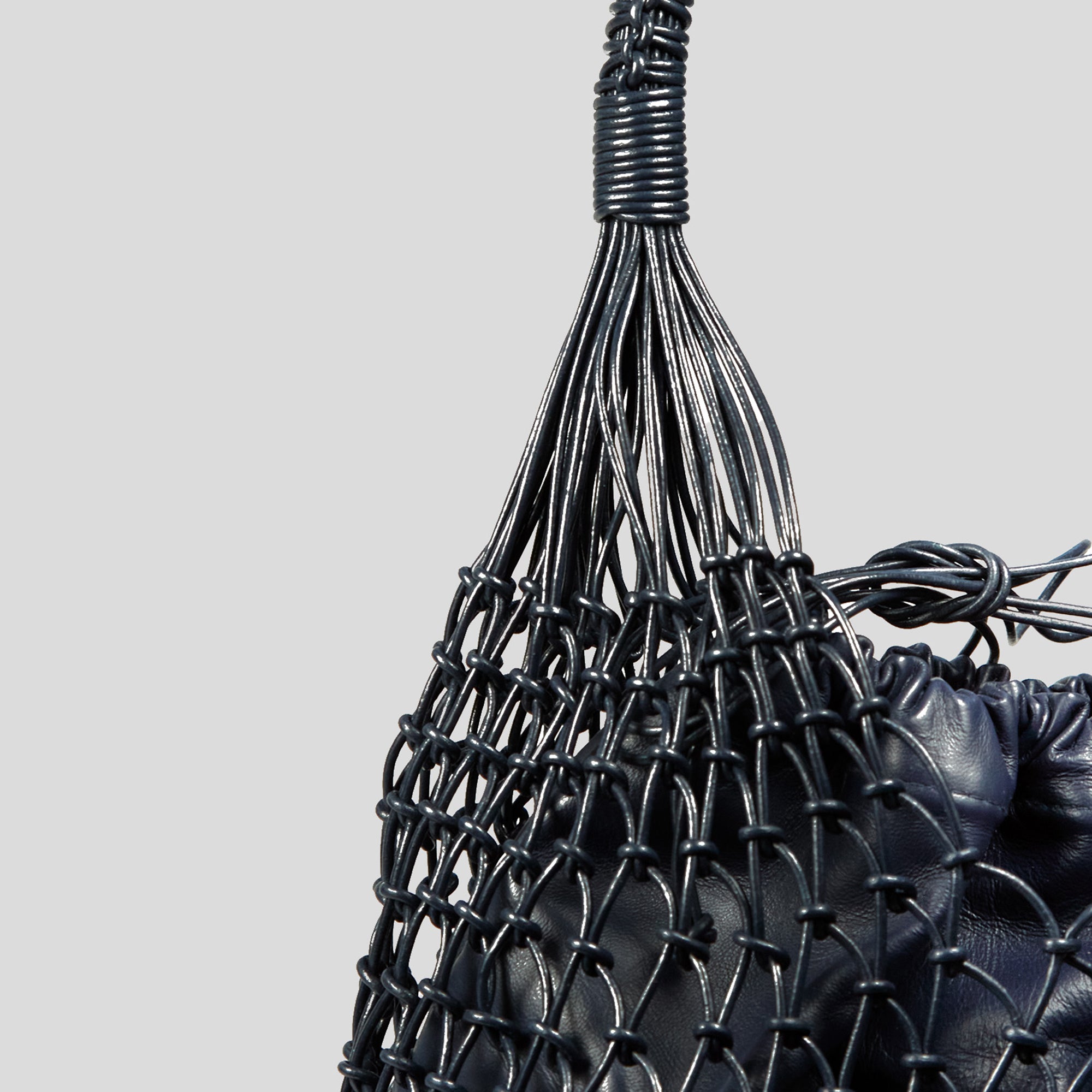 BANGALORE W LEATHER NAVY