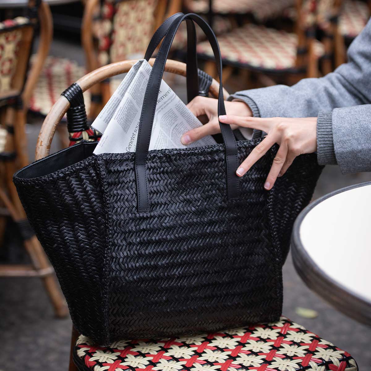 AVLIL CUIR-BLACK