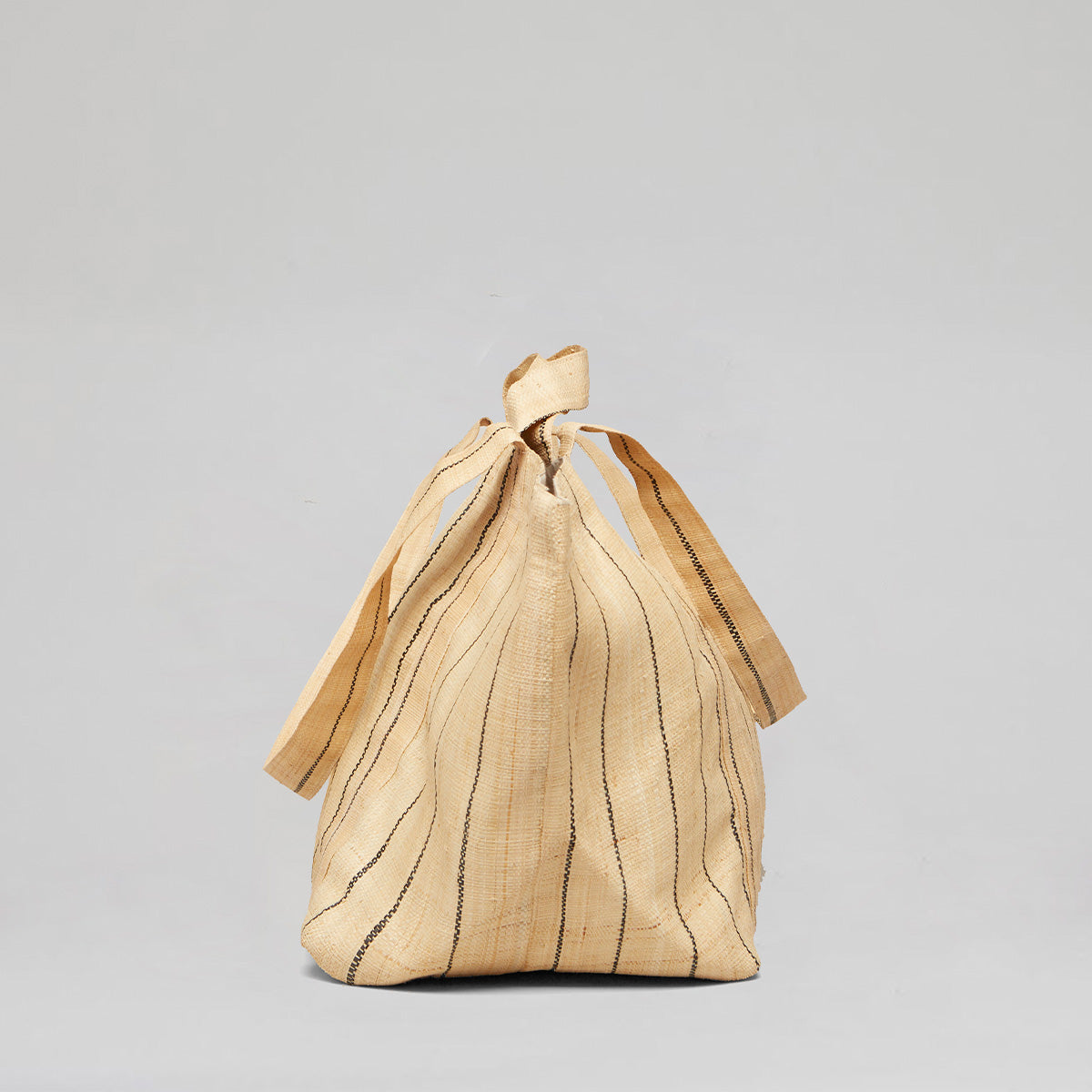 SHOPPING GRAND-NATUREL PIN STRIP/NOIR