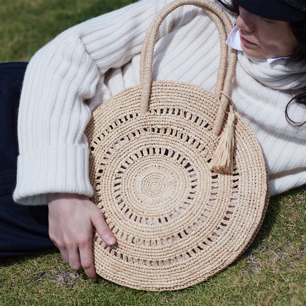 CERCLE M 37CM-NATUREL
