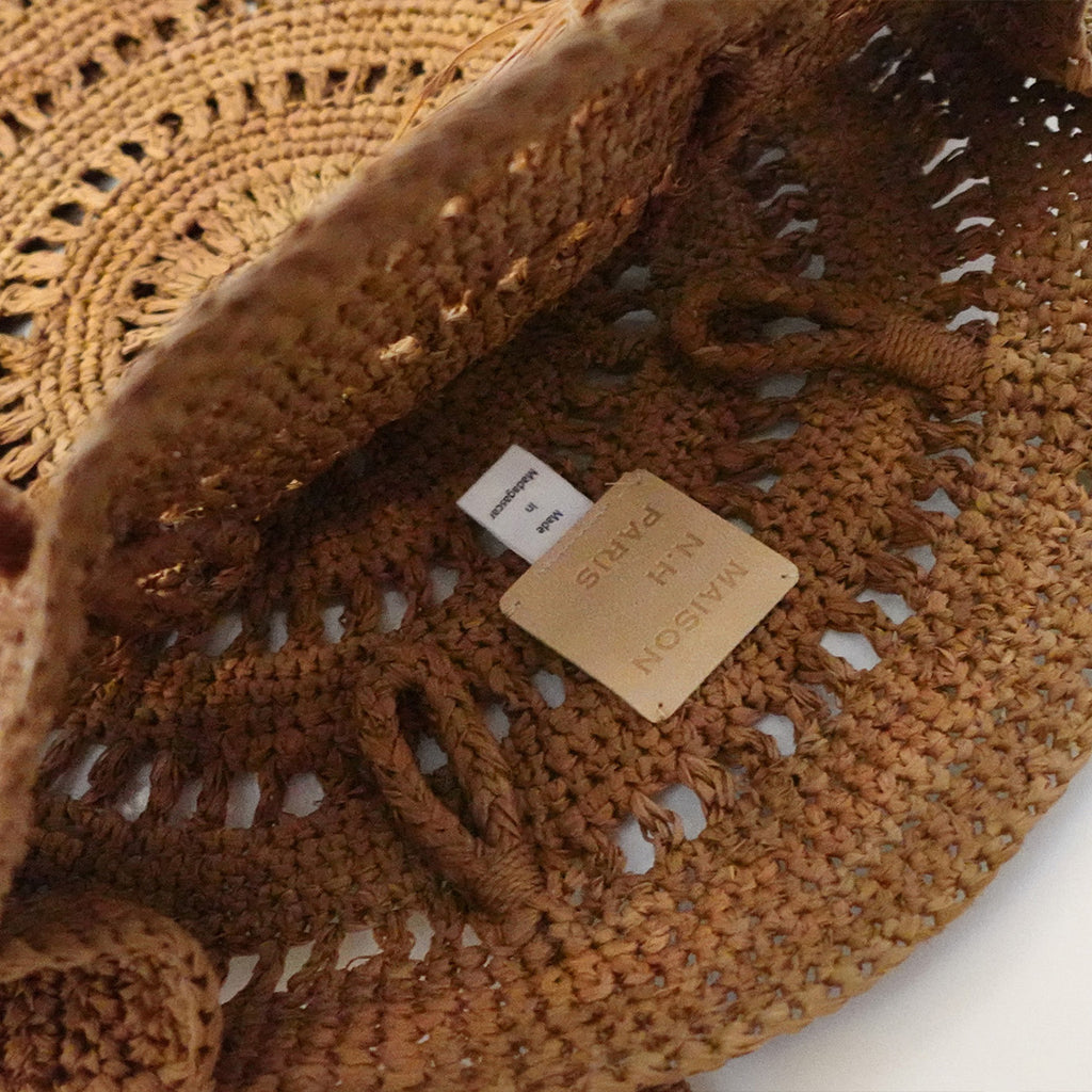 CERCLE M 37CM-SUCRE BRUN