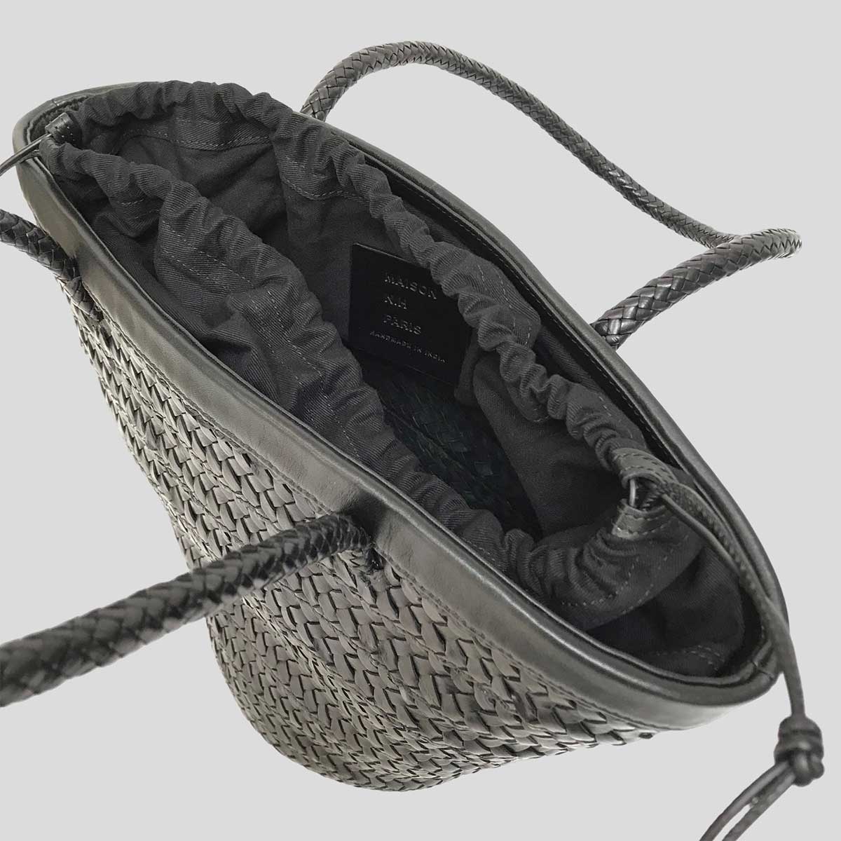 MAYA CUIR GRAND-BLACK