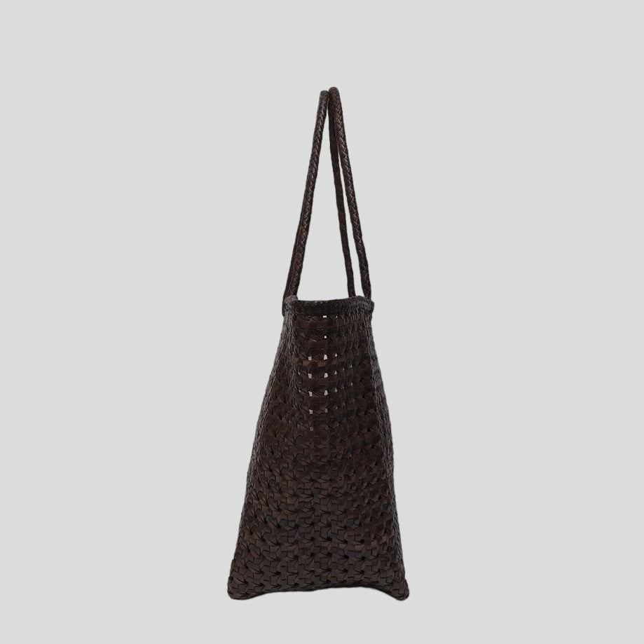 ANNETTE CUIR GRAND UMBER