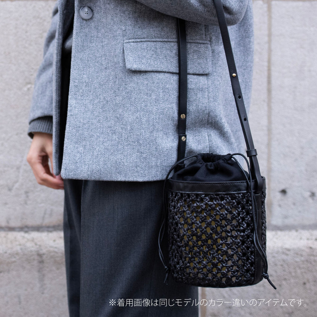 CHARLOTTE CUIR KAKI