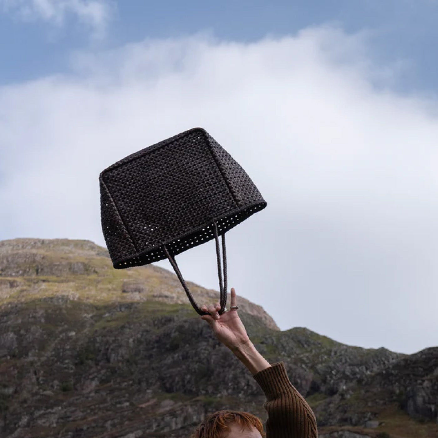 ANNETTE CUIR GRAND UMBER