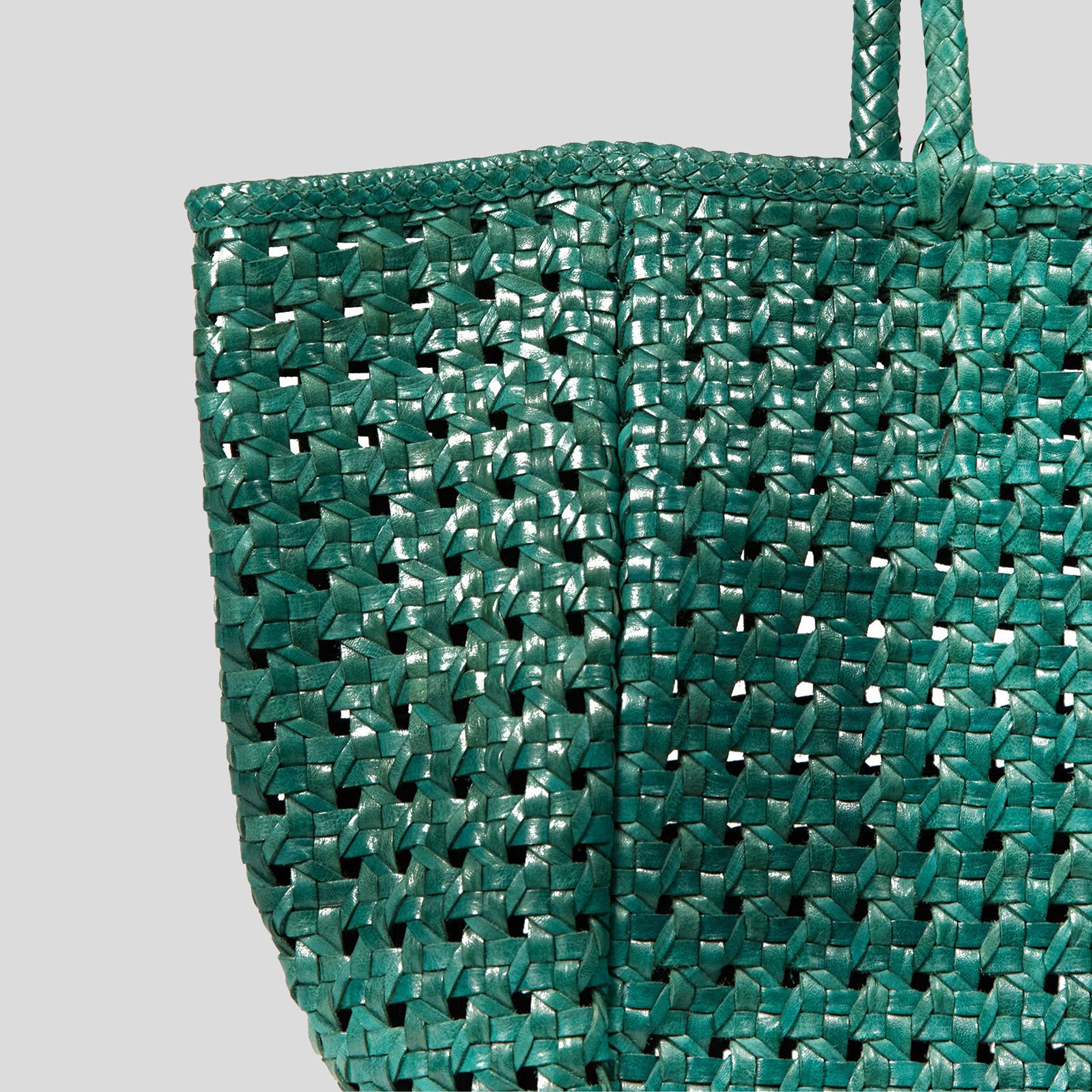 【新品未使用】MAISON N.H PARIS トート　かごバッグ　グリーン ANNETTE CUIR GRAND FOREST – MAISON N.H PARIS