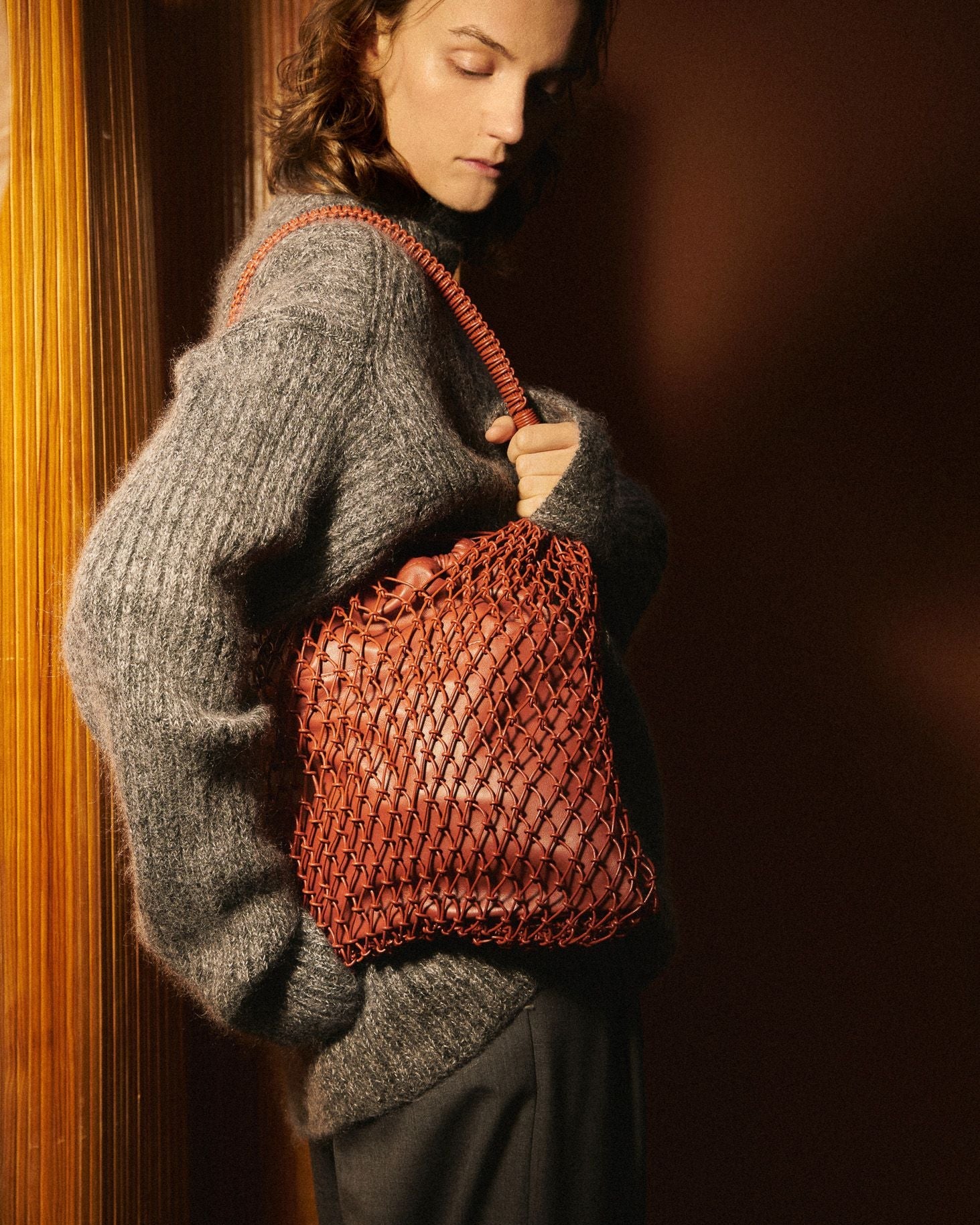 BANGALORE W LEATHER PICANTE – MAISON N.H PARIS
