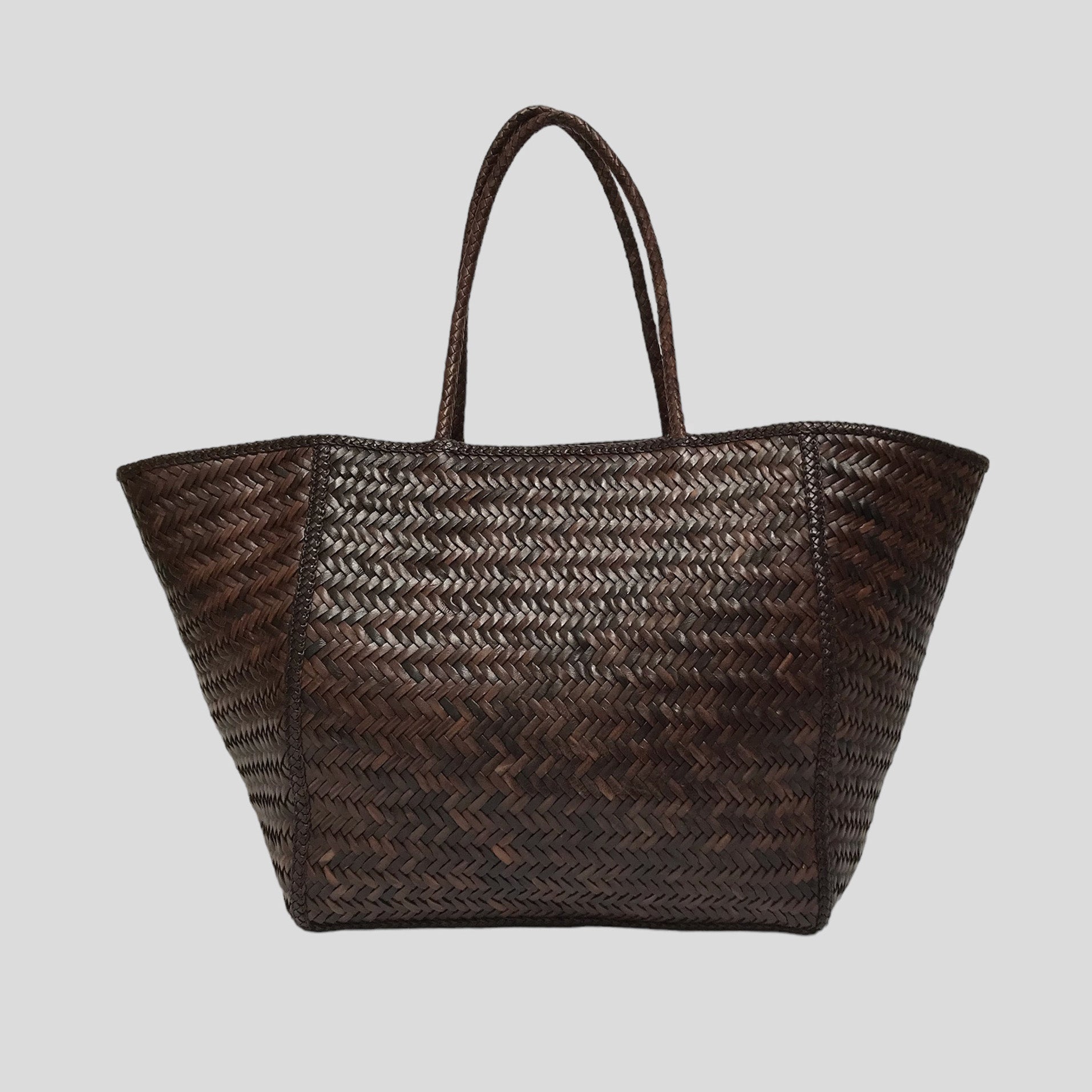 JANVIER CUIR GRAND UMBER