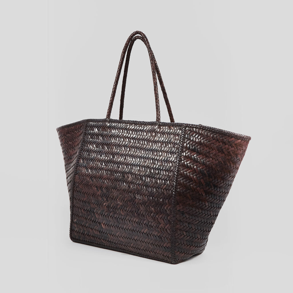 JANVIER CUIR GRAND UMBER