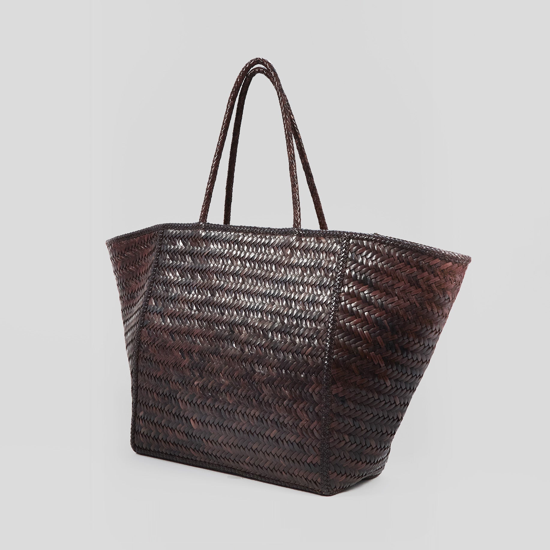 JANVIER CUIR GRAND UMBER