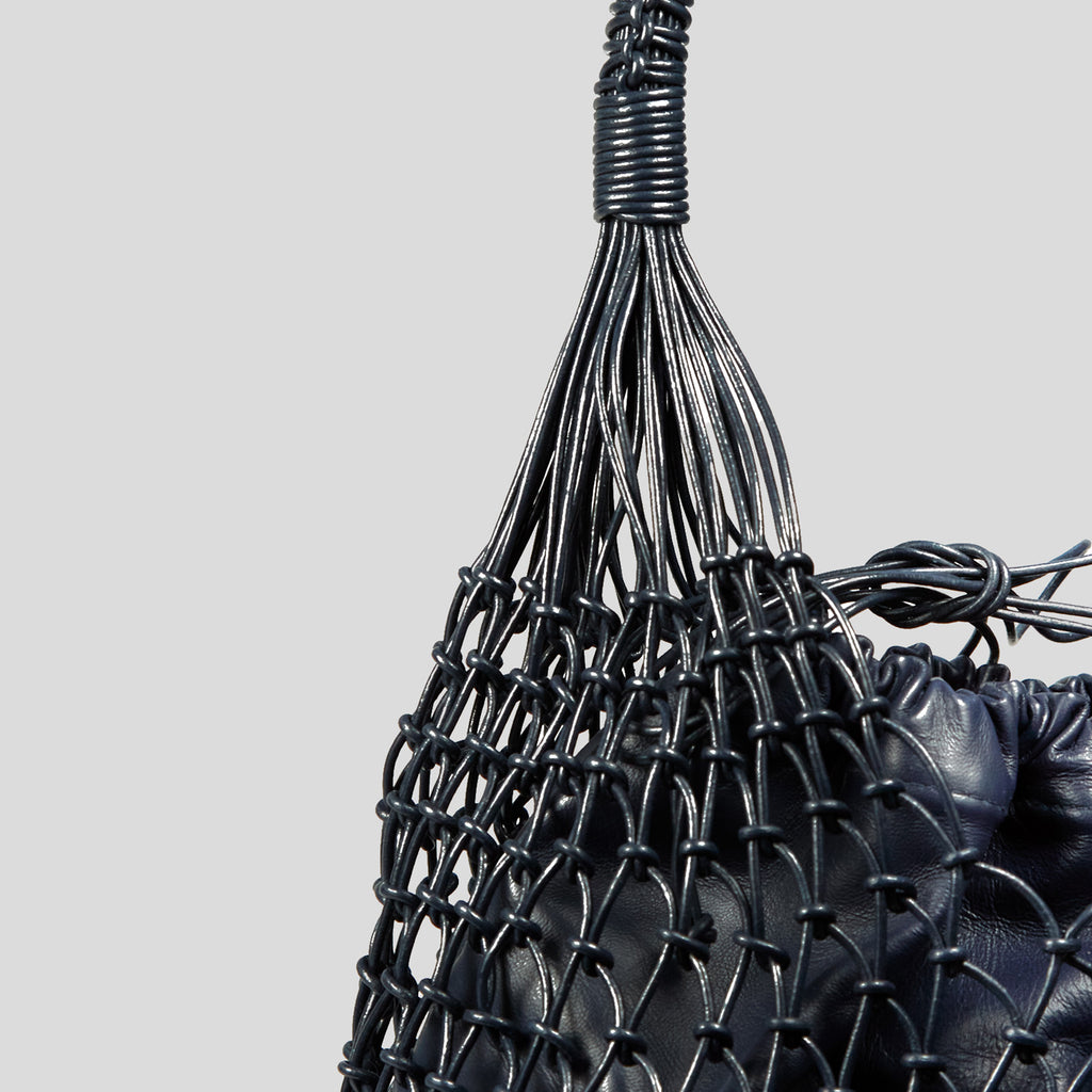 BANGALORE W LEATHER NAVY